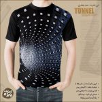 خرید تی شرت سه بعدی Tunnel
